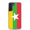 Coque Téléphone Drapeau Birmanie - Samsung Galaxy S22 Ultra