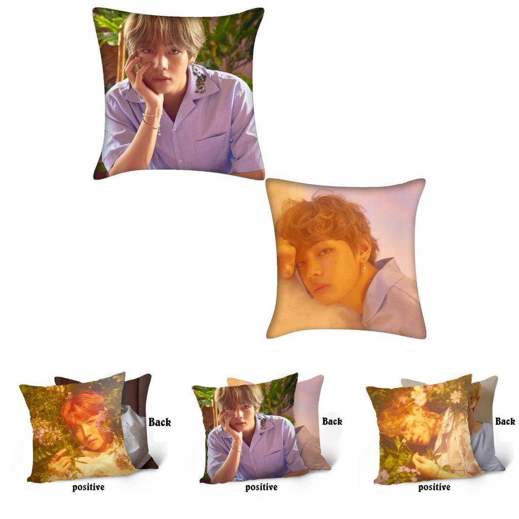 Bts Pillow Kpop Case Bangtan Boys Doublesided Love Yourself Pillow Cover