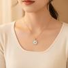 Titanium Steel Glaze Luxury Necklace Banquet Clothes Neck Chain  Clothes Accessories