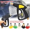 New M22 Socket Washer Spray Gun High Pressure 5 Nozzle Snow Foam Gun Adjustable Car Washer Spray Nozzle Car