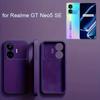 Жидкий силиконовый чехол для Oppo Realme GT 5G GT2 Pro GT3 GT NEO 2 3 NEO2 NEO3 NEO5 SE 5 3T GT Master Edition Мягкий противоударный тонкий защитный чехол для телефона