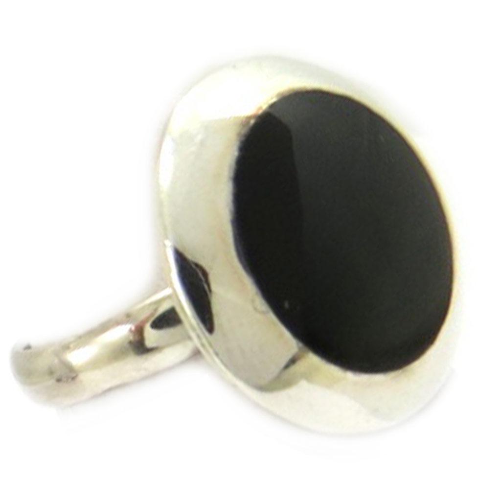 Серебряное кольцо "Око мудрости" Оникс