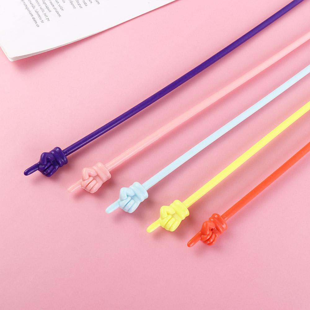 10Pcs/set Bendable Finger Reading Stick Smooth Hand Pointers Stick Teaching Stick Reading Sticks