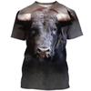 Футболка с изображением боя быков 3D toreo tourada Принт Sapin Футболка Fiere Bull Animal Футболки Женская одежда ropa hombre y2k