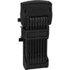 Складной замок ABUS 62115 Bordo Granit XPlus BK SH с держателем SH Bike Lock 6500K/120 3,90 фута,