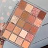 20-color Pure Wind Eyeshadow Palette Waterproof Earth Pearlescent Matte Glossy Tablet Portable Eyeshadow