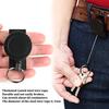Retractable Badge Reel Holders, Metal Heavy Duty With Carabiner Belt Clip And Key Ring For ID Card Name Holder And Keychain