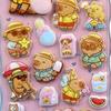 3D Stickers for Kids Funny Reusable Removable Toys Capybara Decals Kids Party Stickers for Toddler Children Birthday Classroom