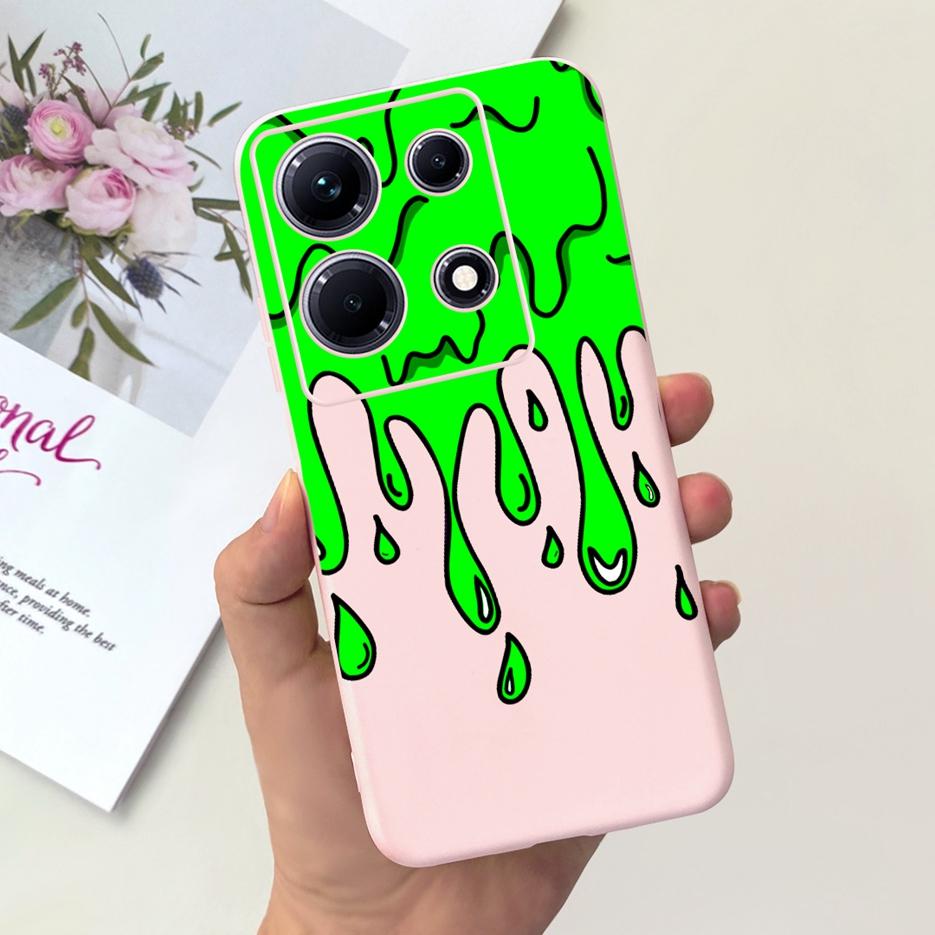 For Infinix Note 30i Case X6716 Cute Astronauts Cartoon Cover Soft Silicone Phone Case For Infinix Note 30 Pro Note30 VIP Bumper