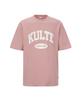 KULTE Arch Big Logo Short Sleeve T-Shirt Pink
