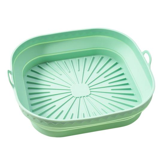 Non-stick Baking Pan Round Square Cheesecake Water Bath Pan Foldable Food Grade Cake Pan Oven Safe Silicone Pan