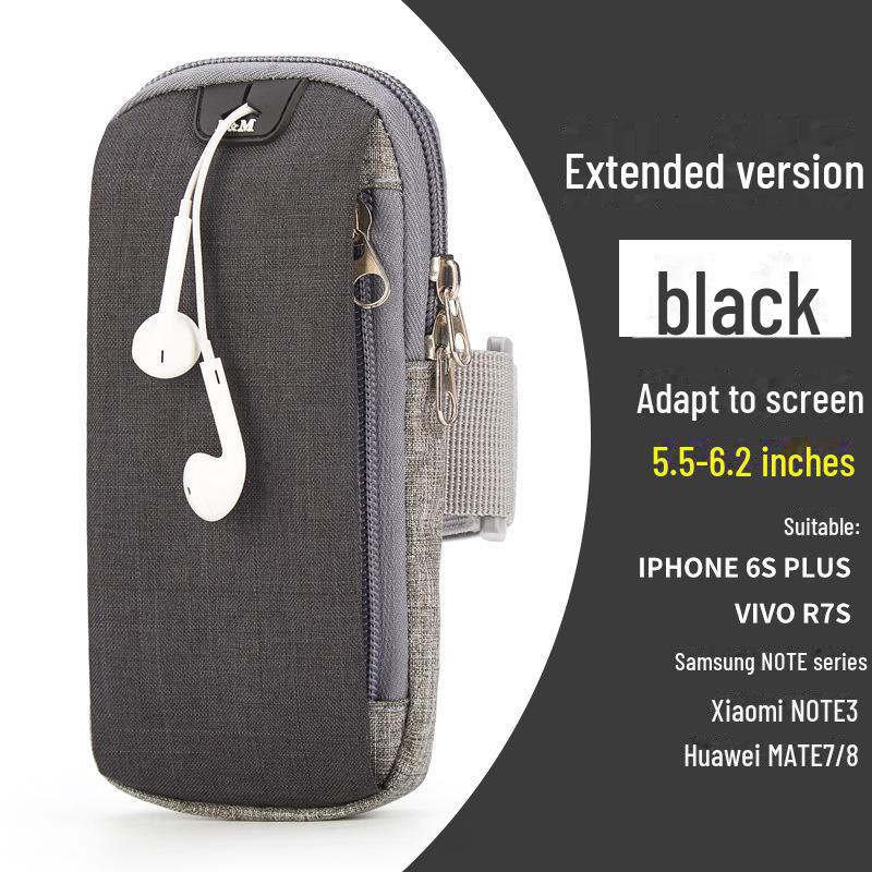 Дышащая сумка на руку для бега с мобильными телефонами - унисекс фитнес-ремень