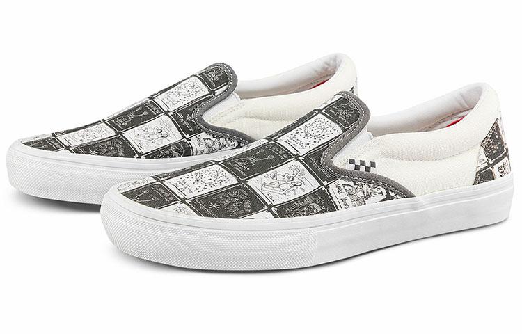 Слипоны Daniel Johnston x Слипоны Skate Vans 'Магнитофонная лента' VN0A5FCAAO7