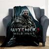Witcher Flannel Blanket Throw Blanket Soft Warm Sofa Bed Camping Home Decor Unique Christmas Gift C926425