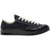 Converse 1970s Fashionable and Comfortable Shock-absorbing Low-top Canvas Shoes Unisex Black