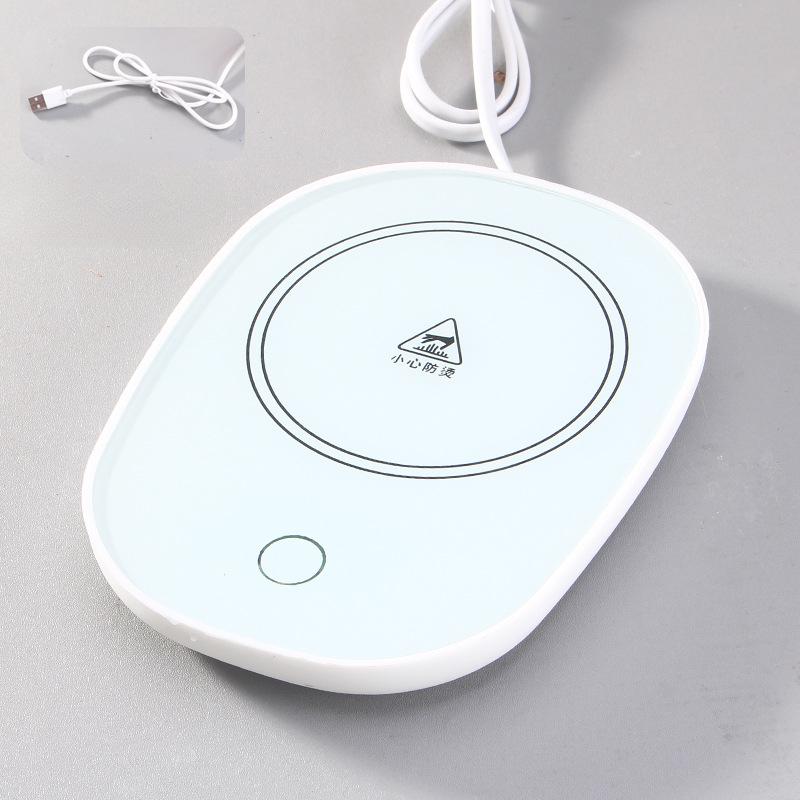 Умная термостатическая подставка, подходит для дома и офиса, подходит для горячего кофе, чая, воды с молоком, портативна и водонепроницаема