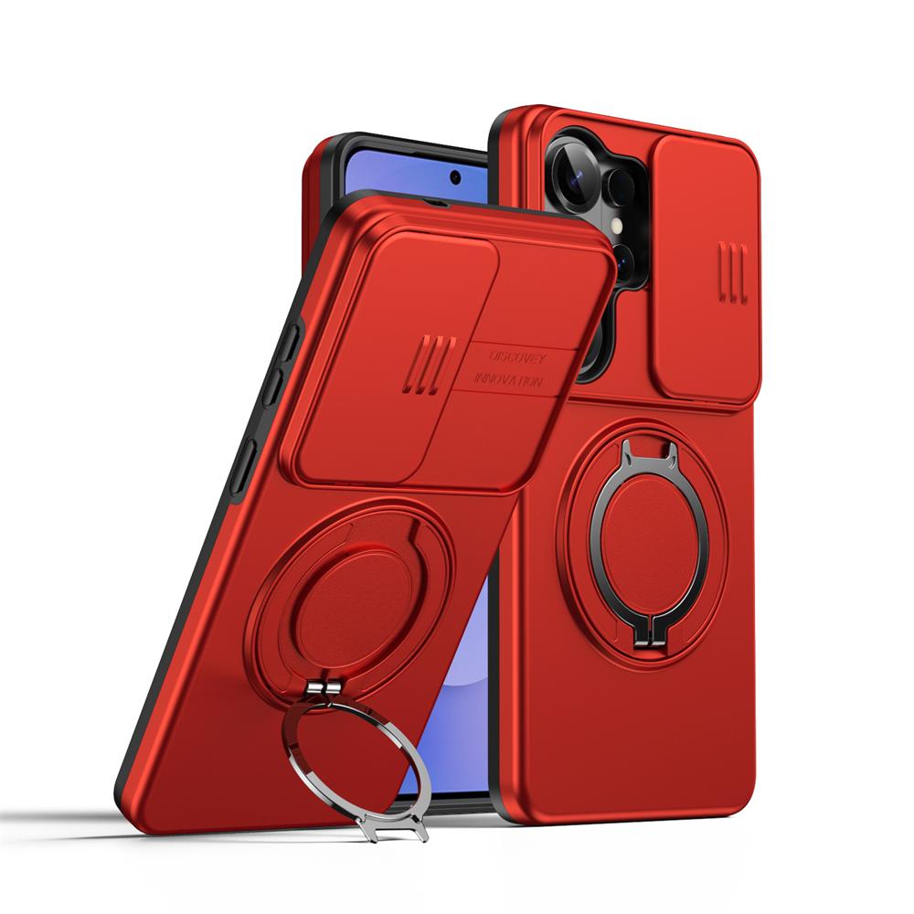 Магнитный чехол-броня для Samsung Galaxy S26 S25 S24 Plus S23 Ultra A57 A37 A27 A17 A07 A56 Чехол с кольцом-держателем и защитой камеры