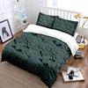 Cloud Pattern Green Bedding Set Bedding set (1 duvet cover, 2 pillowcases, duvet not included)