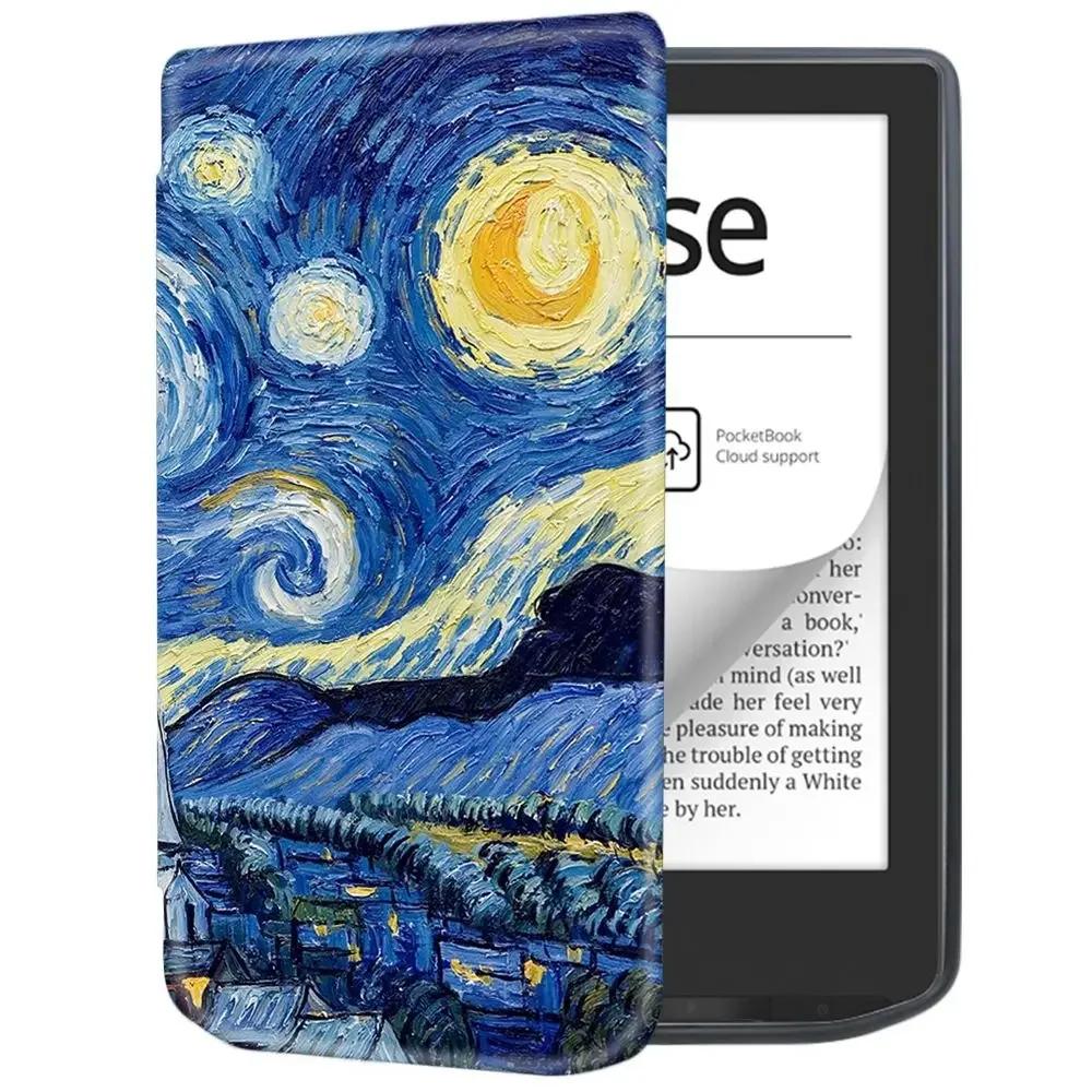 Мягкий ТПУ защитный чехол для электронной книги Pocketbook Verse/Verse Pro, ультратонкий чехол Filio для PB 629/634, чехол Funda с функцией автоматического пробуждения/сна