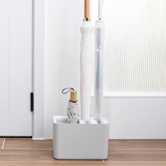 Подставка для зонта со съемным капельным отделением Tay10, прочная складная длинная стойка для зонта для прихожей и дома, офиса, органайзера