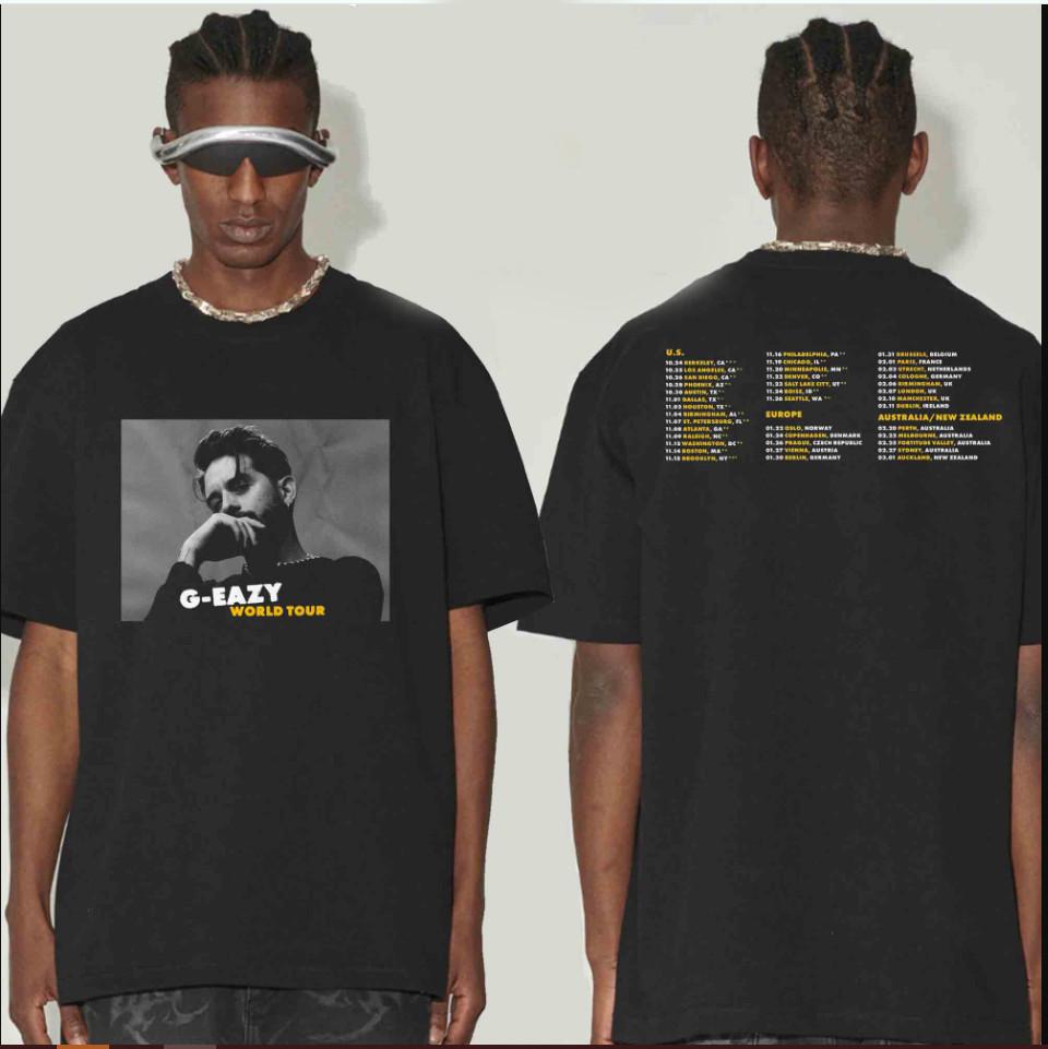 G Eazy Мировой Тур 2026 2026 Футболка размер S-5XL