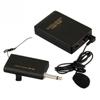 Portable Speech Meeting Wireless Microphone Clip Mic System Lavalier Lapel FM Transmitter Receiver