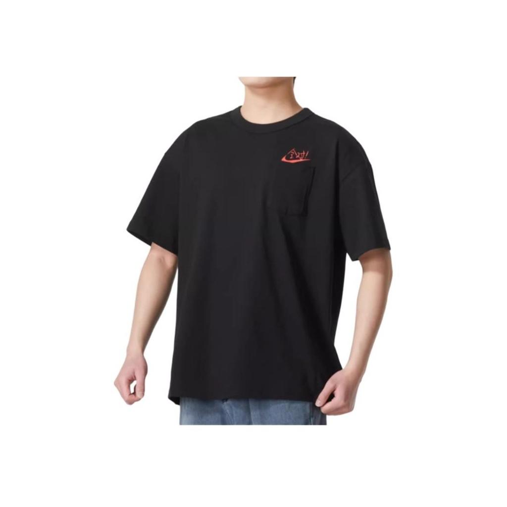Nike Summer Sports Casual Crew Neck Short Sleeve T-Shirt Men Tops Black HF6594-010