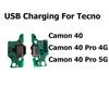 Для Tecno Camon 40 Pro 4G 5G Быстрая USB-зарядная док-станция Разъем Порт Зарядки Штекер Шлейф CM5 CM6 CM7