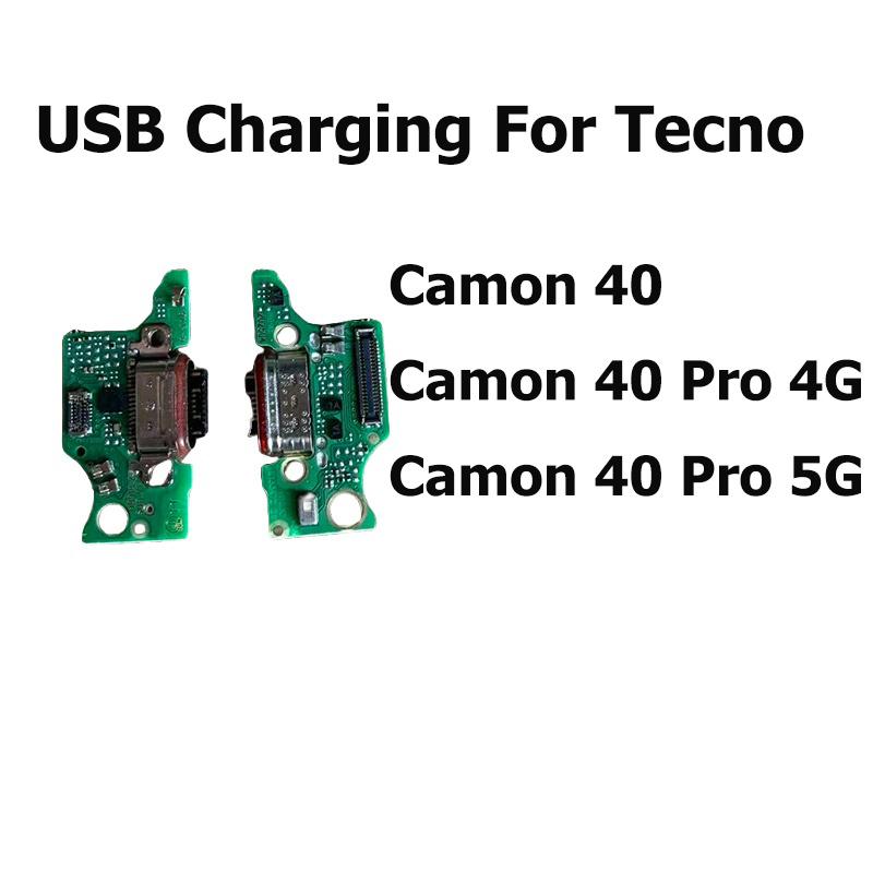 Для Tecno Camon 40 Pro 4G 5G Быстрая USB-зарядная док-станция Разъем Порт Зарядки Штекер Шлейф CM5 CM6 CM7