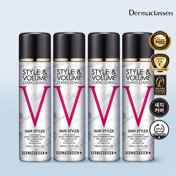 Спрей для объема Dermaclassen Volume Jjang Jjang Черный Чай 2+2