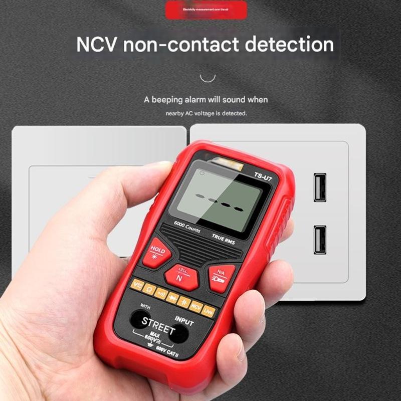 Digital Multimeter and Analyzers Voltmeter Ohmmeter Auto Ranging Tester Voltages Current Resistance