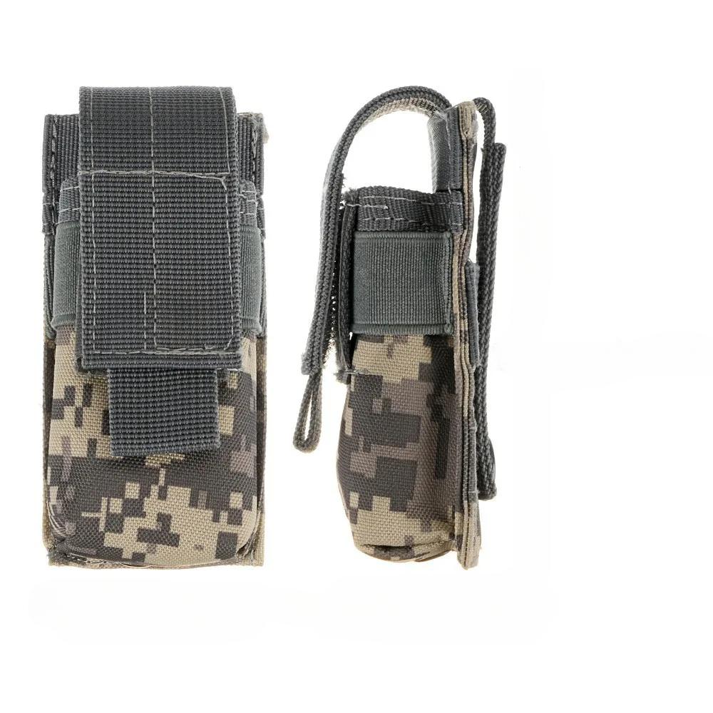 Tactical Pouch Outdoor Flashlight Multifunctional M5 Torch Bag Small Single Row Edc Tool Bag Molle Attachment Pack
