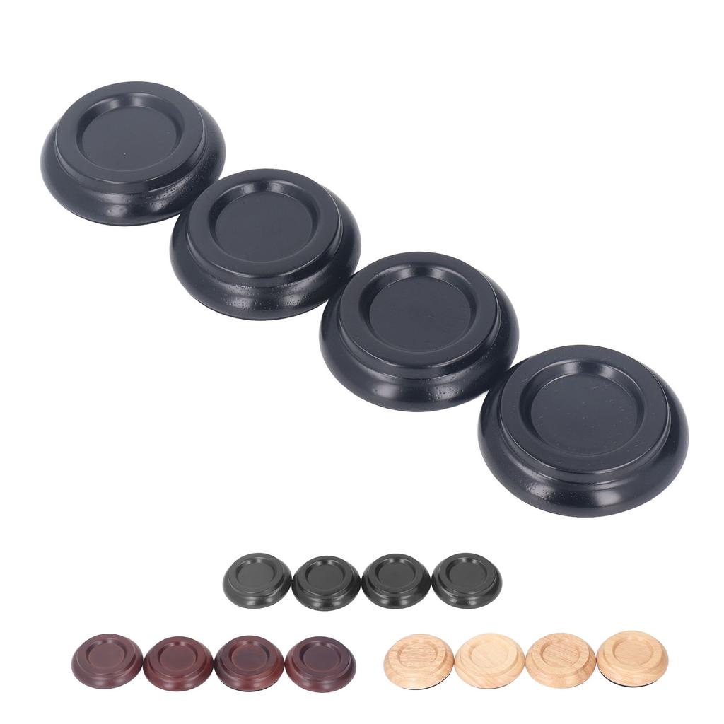 4 шт., защита для пола для фортепиано, антивибрационная защита небольшого размера, нескользящая чашка для фортепиано, защита для пола