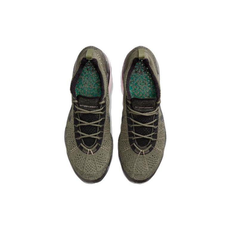 Nike Мужские кроссовки Air VaporMax 2023 Flyknit Medium Olive Pink Oxford Green Black DV1678-200