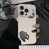 Арт-серый рука для чехла мобильного телефона iphone16 Apple 15promax/14 противоударный 13pro12 Европа и Америка 11xr