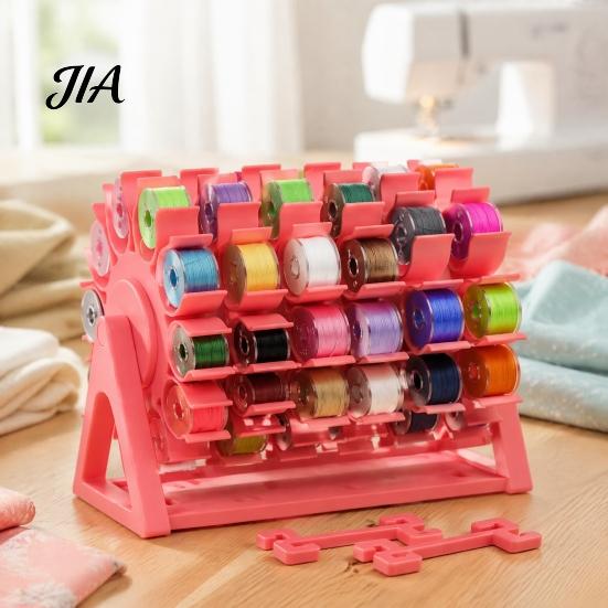 Embroidery Thread Holder Rotating Bobbin Organizer, Tangle-free Sewing Holder, Ferris Wheel Organizer Design, Space-saving Gift for Quilting