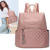 Рюкзак однотонный женский Оксфордский ромбовидный школьный рюкзак большой вместимости для студентов и туристов