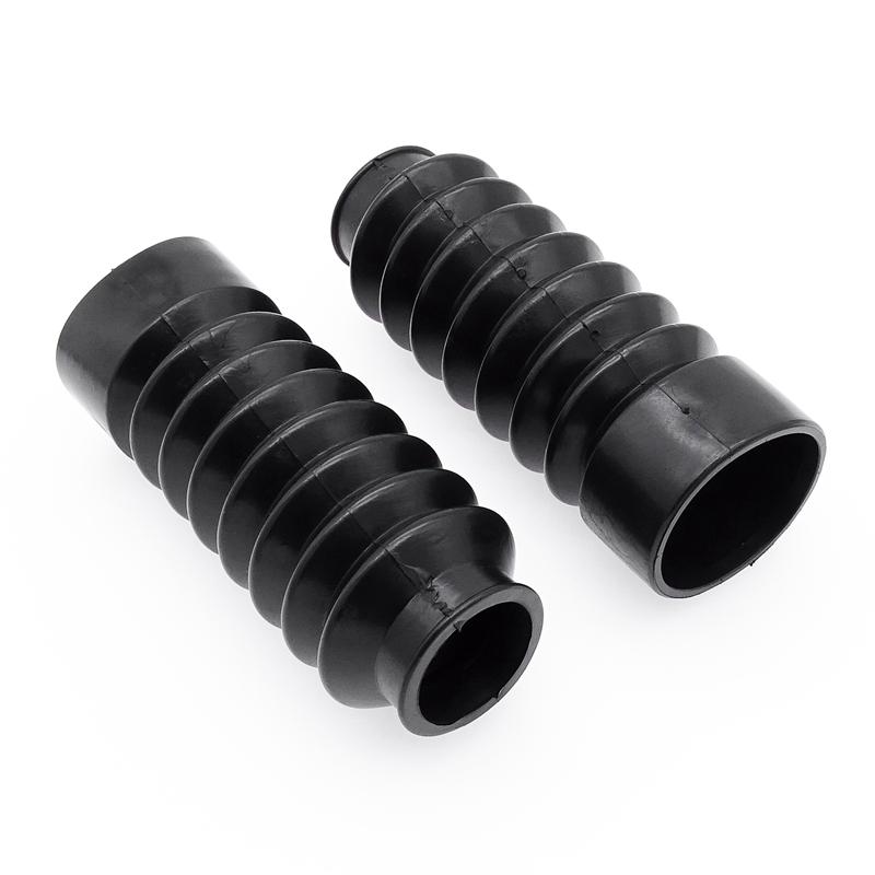 1 пара универсальных мотоциклетных гетр Gators, защита от ударов, защита от пыли, резиновая передняя крышка вилки для Yamaha Suzuki Kawasaki