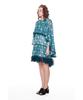 Greedius Signature Floral Ruffle Onepiece