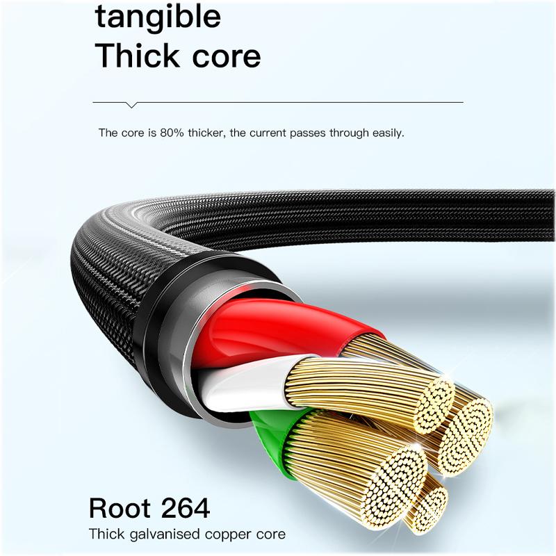 YKGBU1 USB Car 3-in-1 Phone Charging Cable Auto Accessories For Citroen C1 DS3 C2 C3 Vts C4 Saxo C4L C5 C6 C8 Xsara C3-XR Picasso SEGA