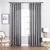 1PC Roman Modern 20%+Semi-Blackout Curtain Embroidered Dream Star Curtains Kitchen Window Bedroom Curtains 1 PCS Lozujoju Home Decor
