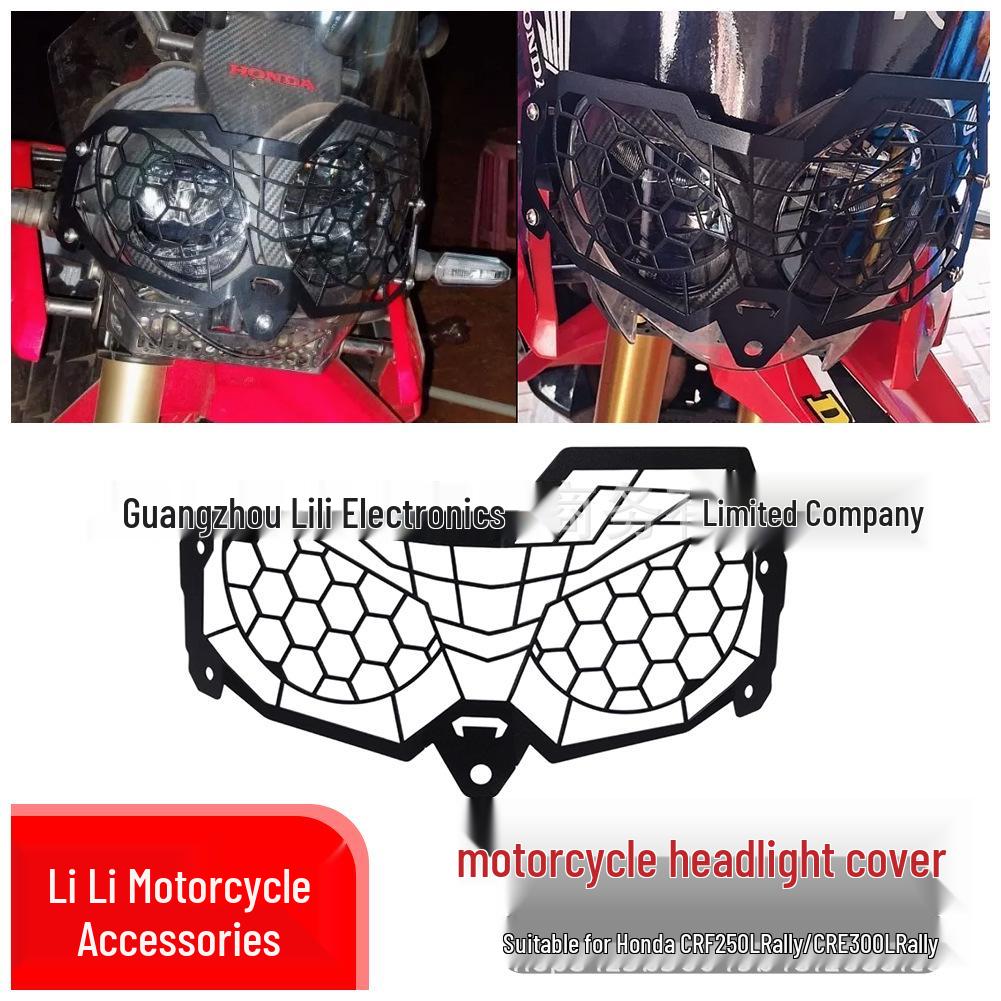 Декоративная крышка-защита передней фары Honda CRF250L/CRF300L