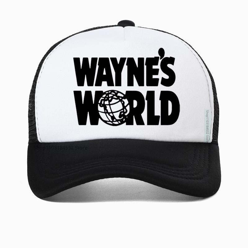 Waynes World Snapback Cotton Baseball Cap Unisex Women Hip Hop Dad Trucker Hat Casquette