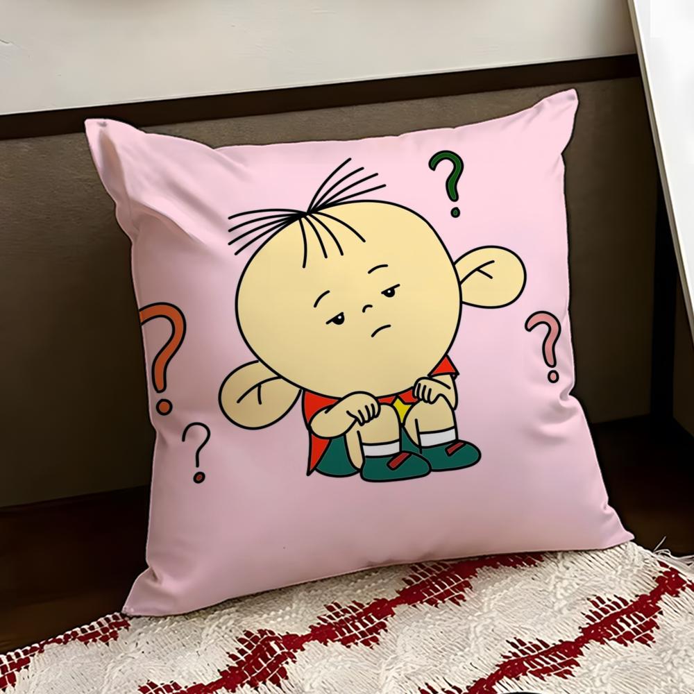 Cartoon BBig Ear Tutu Cushion Cover Reversible Soft Durable Pillow Cover Home  Car MultiScene Use for Daily Comfort