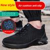 Lightweight Breathable Safety Work Shoes Men Women Indestructible Shoes High Quality Men Safety Shoes Steel Toe Work Sneakers Anti-Puncture Work Boots