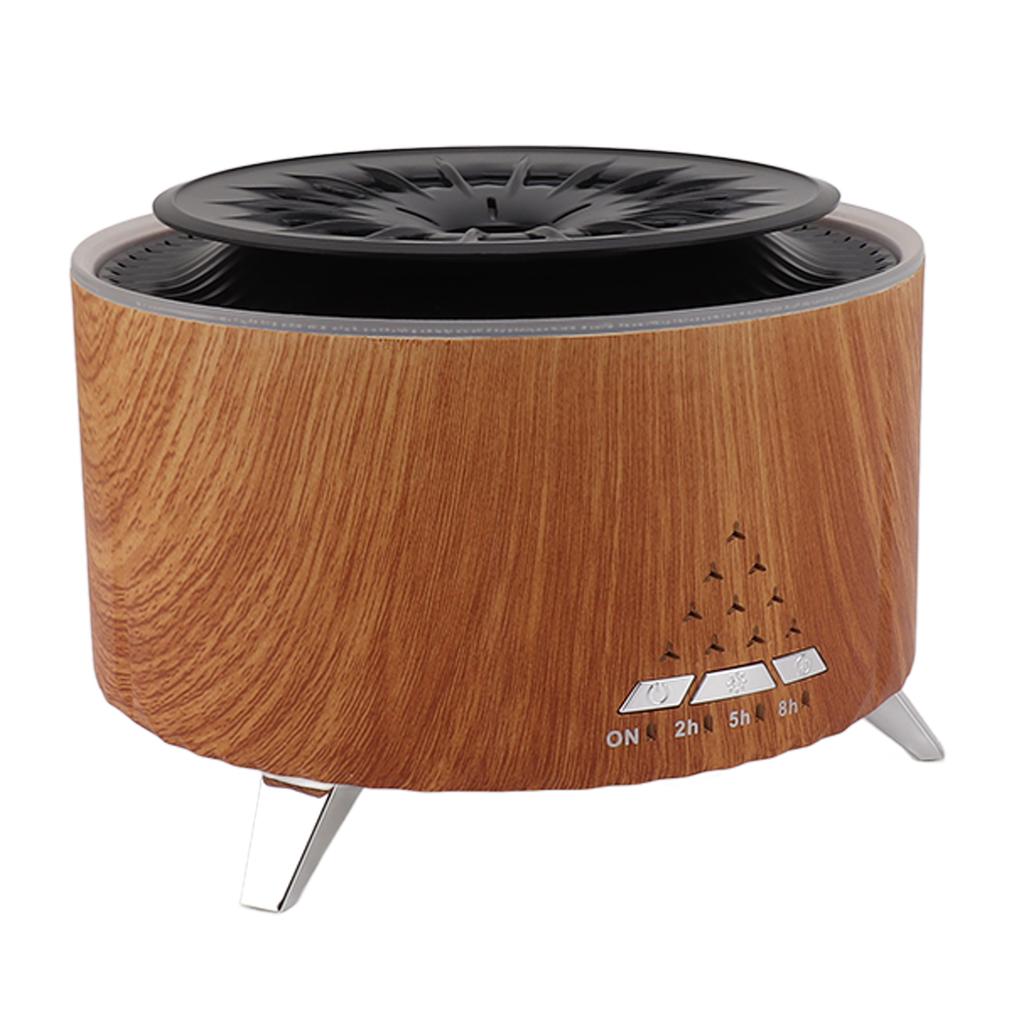 Flame Aroma Diffuser Jellyfish Shape Spray Bluetooth Speaker Flame Atomizing Humidifier