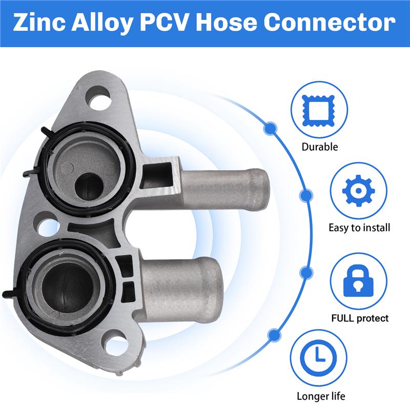 Car Zinc Alloy PCV Hose Connector Oil Water Separator Connector 11821AA660 For Subaru Forester Impreza Legacy Outback