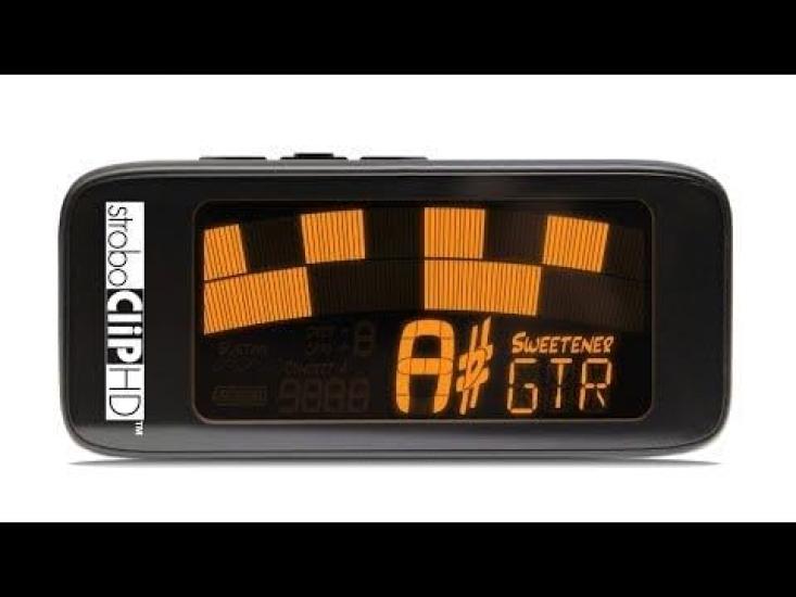 Peterson StroboClip HD Strobe Tuner Product Clip-on