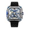 CIGA Design Series X GORILLA Titanium Blue Automatic Authentic Watch, Men's, Black, X021-TIBU-W25BK,