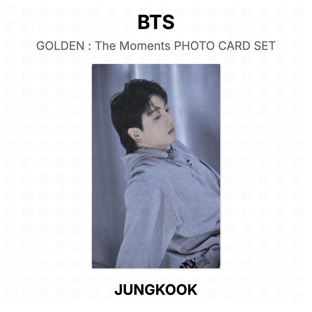BTS ЗОЛОТОЙ : Набор фотокарточек The Moments Официальная фотокарточка